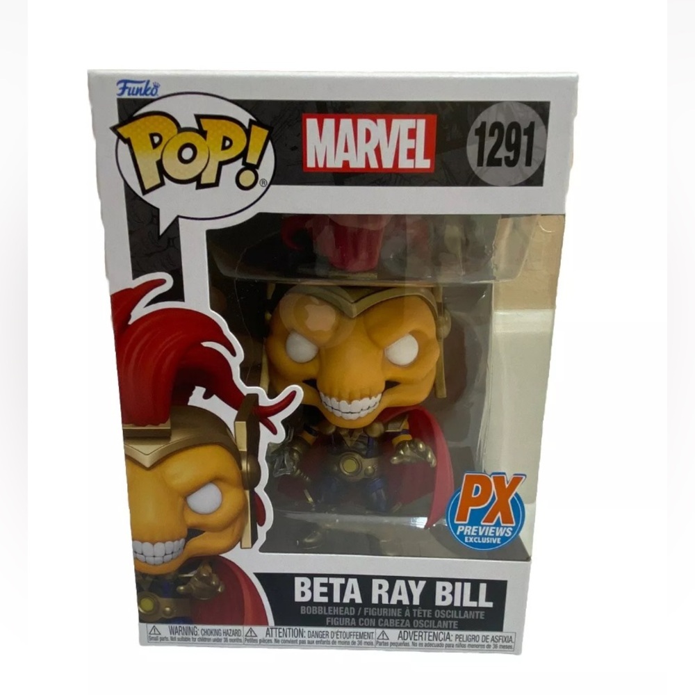 Funko Pop Marvel Thor Beta Ray Bill Figure w/ Protector PX Exclusive #1291